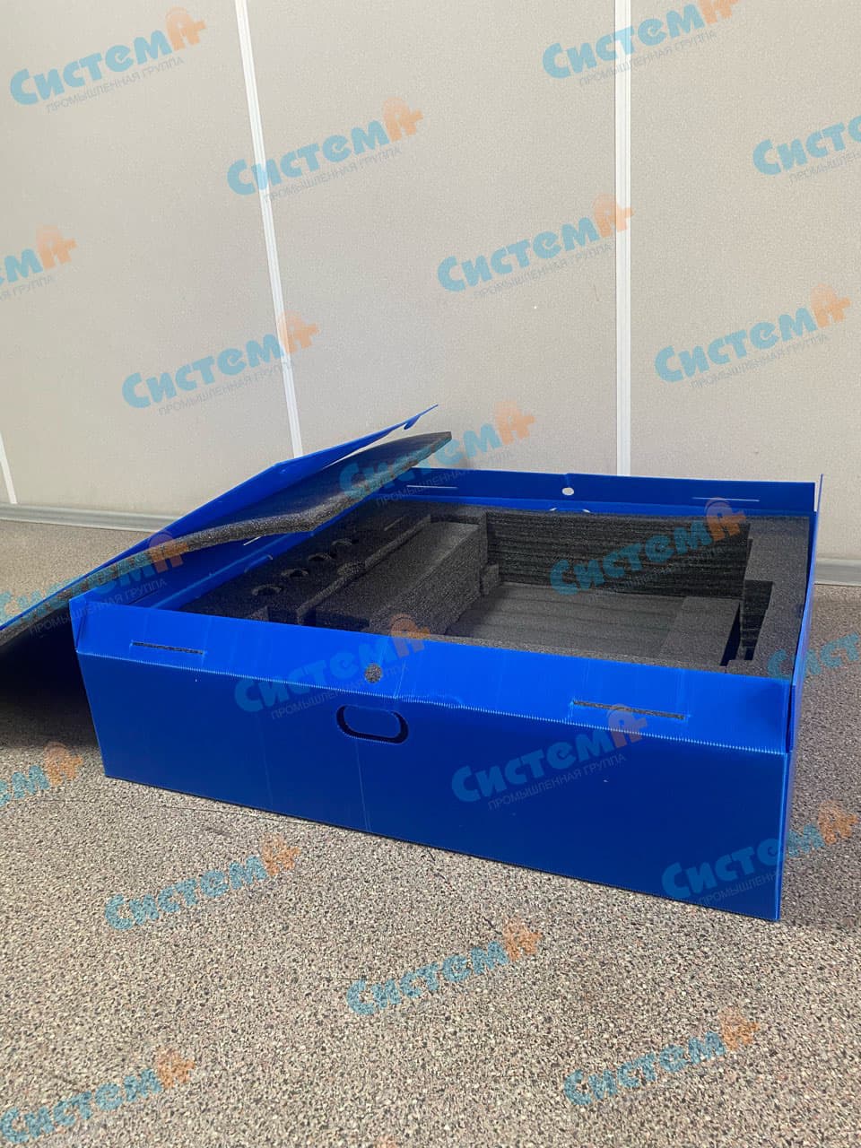 Короба из сотового полипропилена с полимерным ложементом Короба из сотового полипропилена с полимерным ложементом