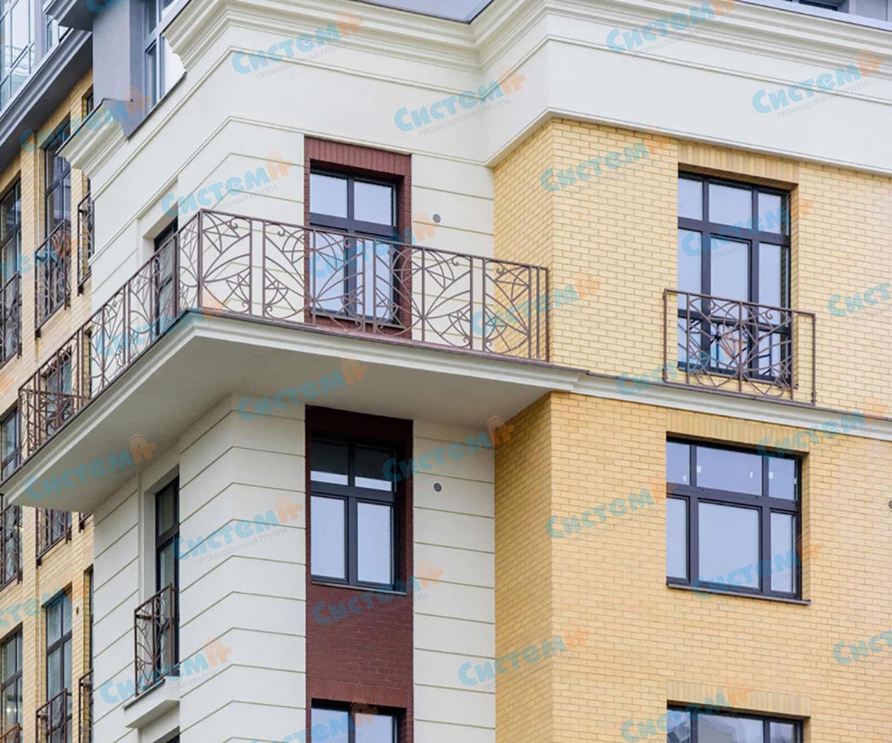 Фасадные элементы для клубного ЖК Фасадные элементы для клубного ЖК